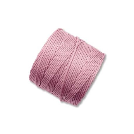 S-Lon Bead Cord 0.5 mm Rose - 1 Bobina da 70 m