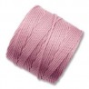 S-Lon Bead Cord 0.5 mm Rose - 1 Bobina da 70 m