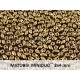 Miniduo 2 x 4 mm Gold Bronze 24 Carats - 5 g