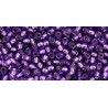 Rocailles Toho 11/0 Silver-Lined Purple - 10 g 