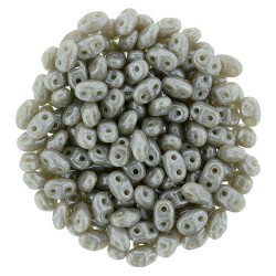 Miniduo 2 x 4 mm Luster Grey - 5 g