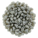 Miniduo 2 x 4 mm Luster Grey - 5 g