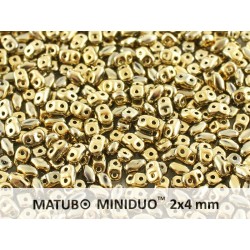 Miniduo 2 x 4 mm Full Dorado - 5 g