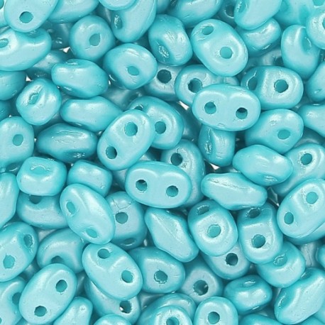 Miniduo 2 x 4 mm Pastel Aqua - 5 g Miniduo 2 x 4 mm Pastel Aqua - 5 g