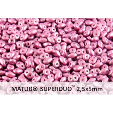 Miniduo 2 x 4 mm Pastel Lila - 5 g Miniduo 2 x 4 mm Pastel Lila - 5 g