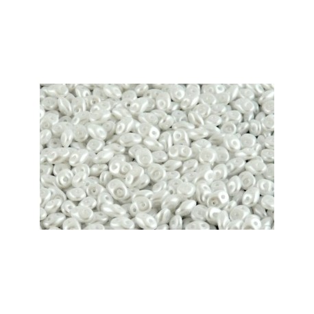 Miniduo 2 x 4 mm Pastel White - 5 g Miniduo 2 x 4 mm Pastel White - 5 g
