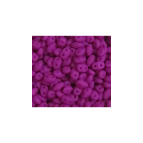 Miniduo 2 x 4 mm Violet Neon Mat - 5 g Miniduo 2 x 4 mm Violet Neon Mat - 5 g