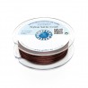 Cordoncino in Raso di Nylon Griffin Marrone 1 mm