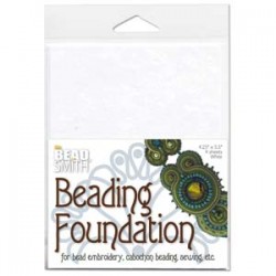 Beadsmith Beading Foundation 14 x 10 cm Bianco - 4 pz
