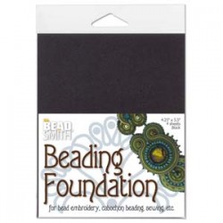 Beadsmith Beading Foundation 14 x 10 cm Black - 4 pcs