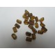 Roofy Beads 5 x 8 mm Crystal Travertin - 20 pz