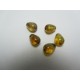 Gocce/Pere Lisce 10x6 mm Crystal Travertin - 10 pz