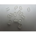 CoCo Beads H 2H 8 x 6 mm Crystal - 20 pz