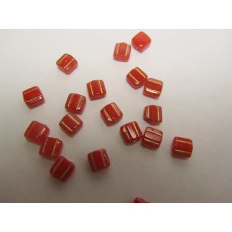 Tipo (variante) Groovy Tiles 6 mm Luster Red - 20 Pz