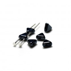 Khéops® par Puca® 6mm Jet Hematite - 5 g