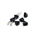 Khéops® par Puca® 6mm Jet Hematite - 5 g