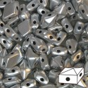 DIAMONDUO™ 5 x 8 mm Matte Silver - 5 g