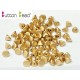 Perline Button Bead 4 mm Aztec Gold - 20 Pz