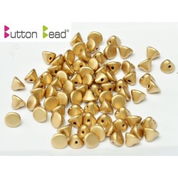 Button Bead 4 mm Aztec Gold - 20 pcs