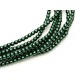 Perle Cerate in Vetro 3 mm Deep Emerald - 50 Pz