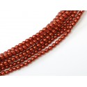 Perle Cerate in Vetro 4 mm Burnt Orange - 50 Pz
