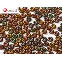 Perline O Bead 4 mm Purple Iris Gold - 5 g