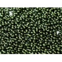 Peanut Beads (Farfalle) 2x4 mm Jet Red Luster - 10 g