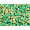 Superduo Duet® 2,5x5 mm Green Turquoise Ivory Opaque - 10 g