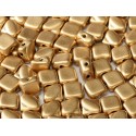 Perline Silky 6x6 mm Aztec Gold - 30 pz