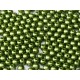 Perle Tonde in Vetro di Boemia 3 mm Pastel Olivine - 5 0 Pz