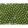 Perle Tonde in Vetro di Boemia 4 mm Pastel Olivine - 50 Pz