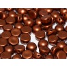 Cabochon Doppio Foro 6 mm Copper - 10 pz