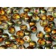 Cabochon Doppio Foro 6 mm Crystal Magic Copper - 10 pz