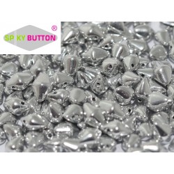 Spiky Button® 4,5x6,5 mm Crystal Labrador Full - 20 Pz