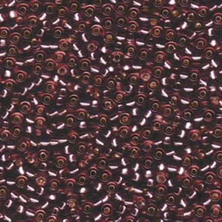 Rocailles Miyuki 11/0 Smoky Amethyst Silver Lined - 10 g - cod. 0012