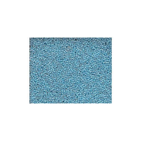 Rocailles Miyuki 11/0 Opaque Light Blue Lustered - 10 g - cod. 0433
