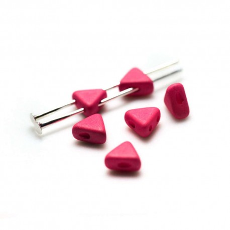 Khéops® par Puca® 6mm Opaque Coral Silk Mat - 5 g