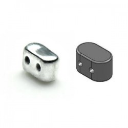 IOS® par Puca® 5,5X2,5 mm Silver - 10 g