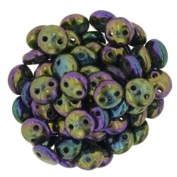CzechMates Lentil 6 mm Iris Purple - 50 pcs