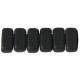 Perline Bricks 3x6 mm Matte Jet- 50 Pz