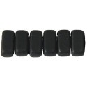 Perline Bricks 3x6 mm Matte Jet- 50 Pz