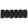 Perline Bricks 3x6 mm Matte Jet- 50 Pz