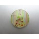 Cabochon Tondo in Vetro diametro 25 mm Soggetto Natalizio - 1 pz