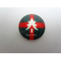 Cabochon Tondo in Vetro diametro 25 mm Soggetto Natalizio - 1 pz