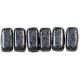 Perline Bricks 3x6 mm Hematite - 50 Pz