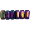 Perline Bricks 3x6 mm Iris Purple - 50 Pz