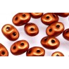 Superduo 2,5x5 mm Matte Metallic Dark Copper - 10 g