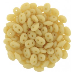 Superduo 2,5x5 mm Matte Ivory - 10 g