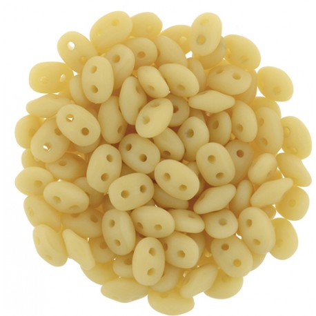 Superduo 2,5x5 mm Matte Ivory - 10 g