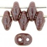 Superduo 2,5x5 mm Luster Opaque Chocolate - 10 g